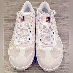 Nike Air Max Vapor Wing NRG Tennis Shoes White Blue Red Mens Size 10